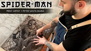 Spider-Man Art Print Artist - Peter Santa Maria