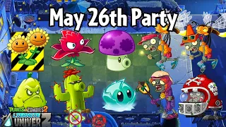 PVZ 2 AltverZ Pinata Party - May 26th - PFless Mowerless