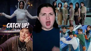 CATCH UP! DREAMCATCHER 'SHATTER'/'TWS 'PLOT TWIST'/EVNNE 'UGLY'/NMIXX 'RUN FOR ROSES' MVs | REACTION