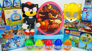 Sonic The Hedgehog Toys Unboxing ASMR | Tails Mask | Giant Mysterious Shadow Egg Box | Lego Sonic