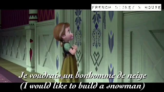 Frozen - Do you wanna build a snowman ? (French) Subs + Trans