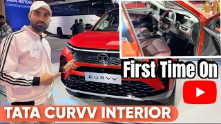 New Tata Curvv 2024 Launched | First Time Interior Explore | ₹10 Lakh Base Variant | First Coupe SUV