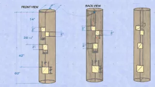 WING CHUN DUMMY CONSTRUCTION 3