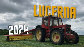 ⭐LUCERNA 2024⭐Koszenie i prasowanie w Gr Golberg🔥🚜Case & John Deere🚜🔥Czy to John Deere?🤣🔥