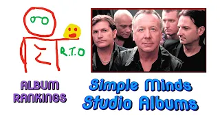 Simple Minds Studio Albums Ranked (Viewer's Request)