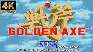 Golden Axe (1989) | Longplay - Full Playthrough | PC DOS 4K