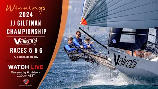 18ft SKIFFS - JJ GILTINAN CHAMPIONSHIP - Races 5 & 6