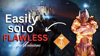 How to EASILY Solo FLAWLESS Ghosts Of The Deep On Solar Titan (In Under 10 Minutes!)