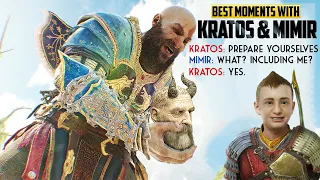 Mimir and Kratos being Funny for 9 minutes straight - God of War Ragnarok