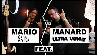 Gojira meet Ultra Vomit at Hellfest 2019 - Drummer session