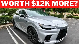 Unmasking the Mystery: Should You Pay $12K More for the 2023 Lexus RX 500h F Sport?