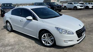 2013 Peugeot 508 Active, Automatic in Pearl White 107,000KM $11999