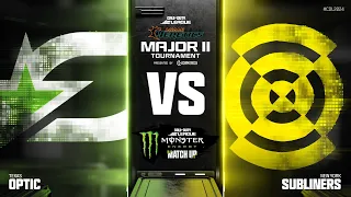 @OpTicTexas vs @NYSubliners | Major II Qualifiers Monster Matchup | Week 5 Day 3