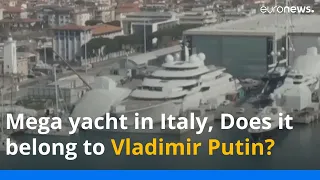 The mega-yacht in Tuscany with the mysterious owner