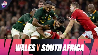 Wales v South Africa | Match Highlights | Autumn Nations Series