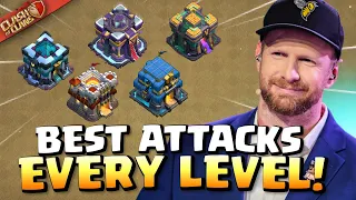 Best Attacks for EVERY TOWN HALL LEVEL that we use to WIN TOURNAMENTS! Clash of Clans