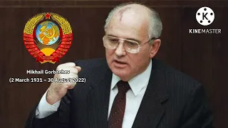[REST IN PEACE] Mikhail Gorbachev 1931-2022 | USSR National Anthem