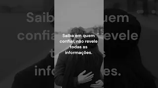 Lei 19. Saiba em quem confiar, não revele todas as informações.  #as48leisdopoder