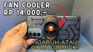 Cooler HP Cuman 14 Ribuan??? Review Fan Cooler HP X13!