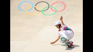 13-year-old Olympic skateboarder Momiji Nishiya becomes one of the youngest gold medal winners ever