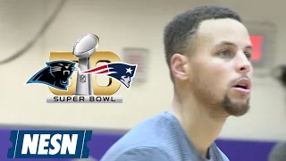 Steph Curry Wants A Panthers-Patriots Super Bowl 50