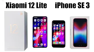 Xiaomi 12 Lite vs iPhone SE 3 2022 SPEED TEST