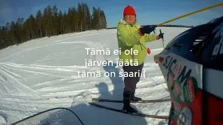 Ykä valittaa moottorikelkkailusta // tämä on saari