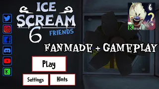 Ice Scream 6 Friends: Kitchen fanmade + gameplay #1