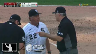 Ejections 171-172 - Bill Welke ejects White Sox P Mike Wright, Tony La Russa After Shohei Ohtani HBP