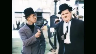 Laurel and Hardy The Battle of the Century (1927) Colorized! Best Comedy Scenes from the film! Watch