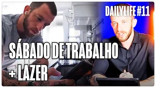 DIA DE GRAVAÇÕES E LAZER - Dailylife #11