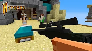 НАУЧИЛИСЬ СТРЕЛЯТЬ ИЗ ПУШЕК НА НОВОМ БЕД ВАРСЕ С ОРУЖИЕМ НА HYPIXEL!