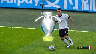 France vs Germany (France's Euro championship journey) round 1