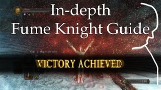 Fume Knight In-depth Boss Guide - Dark Souls 2 SotfS