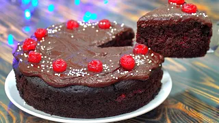 Быстрый Торт-Пирог за КОПЕЙКИ! Постный | Moist vegan Сake | Кулинарим с Таней