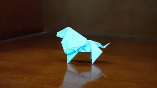 Easy Origami Lion Step By Step