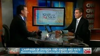 Rick Santorum says VP Joe Biden "played the race card" - State of the Union