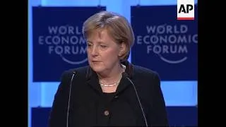 Chancellor's speech to the World Economic Forum