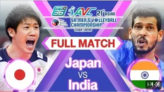 Japan vs. India - Full Match - PPTV 2021 Asian Sr. men's JVA Volleyball Championship | Pool A#viral