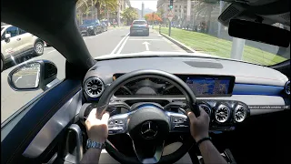 Mercedes CLA 180 Coupe (2022) POV Test Drive