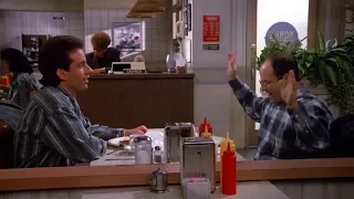 Jerry's dirty talking with girl | Seinfeld S04E08