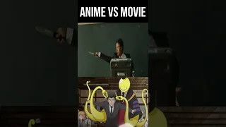 Anime vs Movie Assassination Classroom