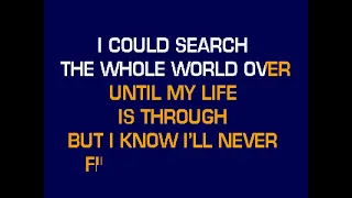 I'LL NEVER FIND ANOTHER YOU - SONNY JAMES - KARAOKE