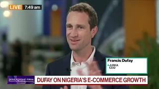 Francis Dufay, Jumia CEO, in this exclusive interview with Bloomberg