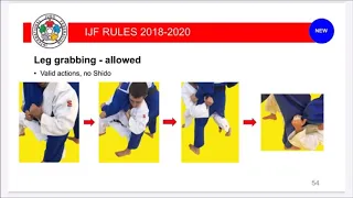 The evolution of the IJF's Leg grab rules/prohibitions