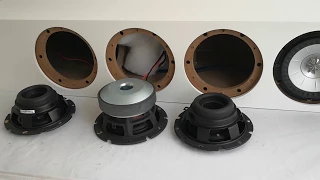 The drivers KEF Q550 | Deep unboxing