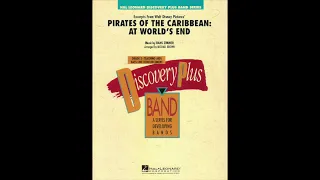 PIRATES OF THE CARIBBEAN: AT WORLD'S END (EXCERPTS FROM) Arranged by Michael Brown - Band Audio Only