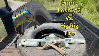 Leshiy 2 VS. Massive Tire | Amazing Results! | NSA & JSB Ammo