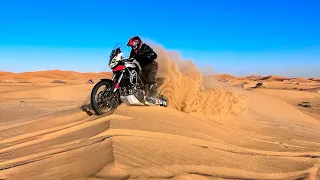 Morocco Adventure 2023 | Riding the Aprilia Tuareg on The Dunes