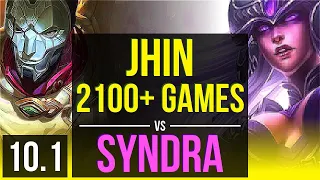 JHIN & Morgana vs SYNDRA & Thresh (ADC) | 2.0M mastery points, 2100+ games | EUW Diamond | v10.1